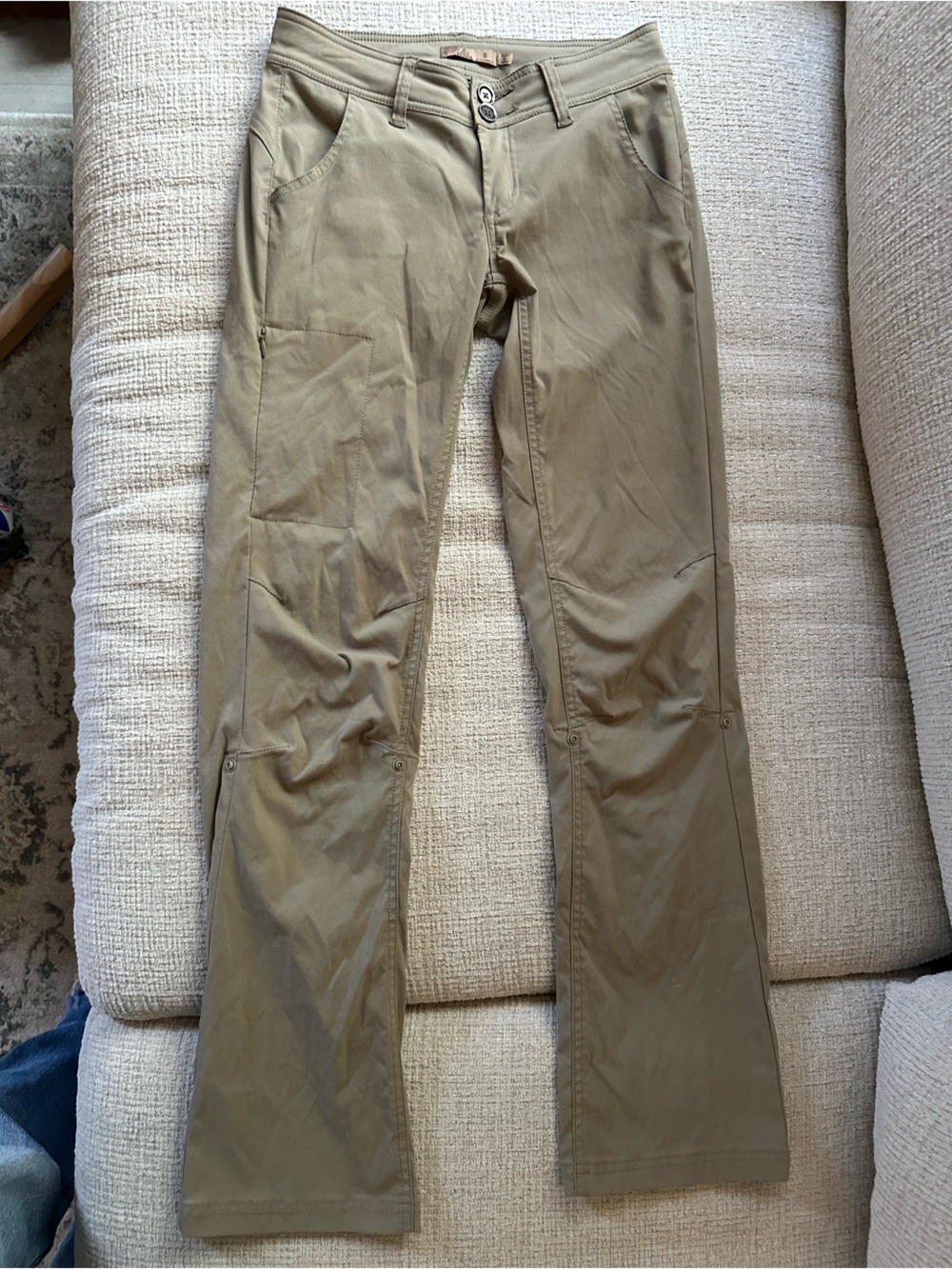 Prana Olive Straight Leg Pants Size 0